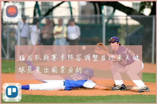 猛龙队新赛季阵容调整后迎来关键球员复出前景分析