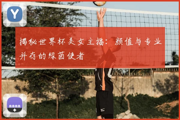 揭秘世界杯美女主播：颜值与专业并存的绿茵使者