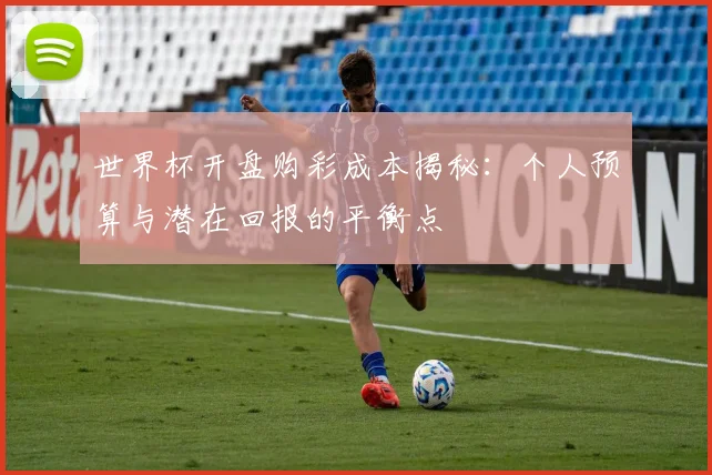 世界杯开盘购彩成本揭秘：个人预算与潜在回报的平衡点